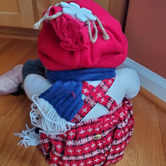 Snowgirl Holiday Decoration NWOT - Picture 5 of 7